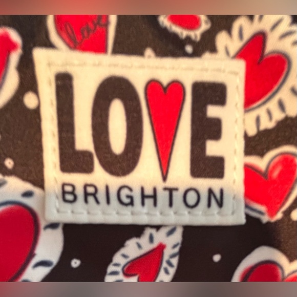 BRIGHTON | Hearts A Flutter utility bag. - Picture 5 of 16